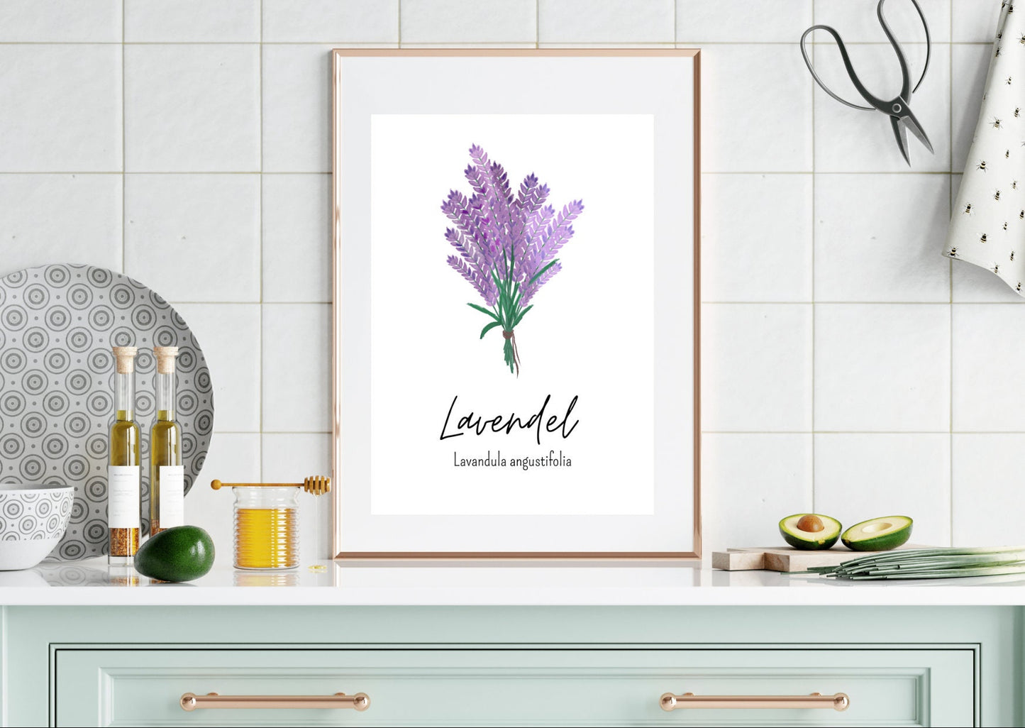 Heilkräuter Lavendel – Beruhigende Kräuter-Deko zum Ausdrucken