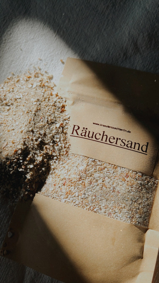 Feiner Muschelsand – Perfekt für Räuchergefäße