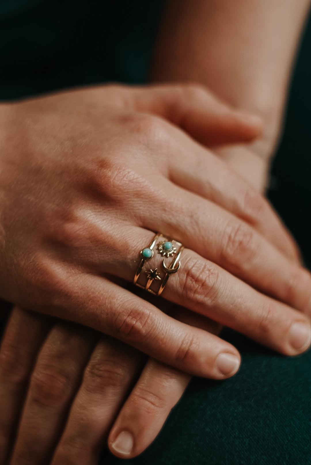 Boho Ring Universe-Stil – modernes Accessoire für Achtsamkeit, Zeremonien und Selfcare