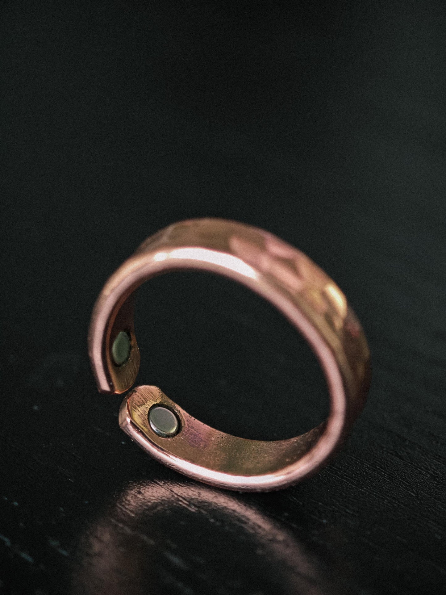 2er Set ayurvedisches Kupferarmband+ Ring